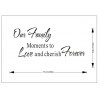 Family Love Forever Wall Decal